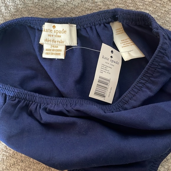 NWT Kate Spade heart knit dress 24m - Picture 6 of 6